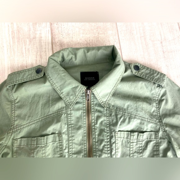 Guess Cotton Utiltity Jacket - Picture 3 of 9